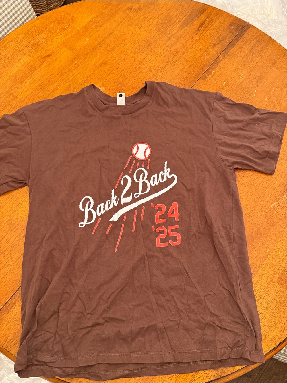 Back 2 Back '24-'25 Brown Graphic Short-Sleeve Tee xxl